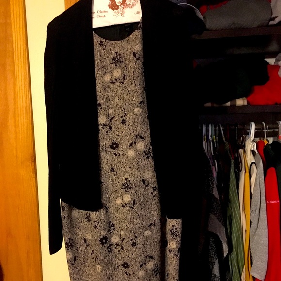 Liz Claiborne dress with sweater.  Perfect for party or dance! - Picture 2 of 3